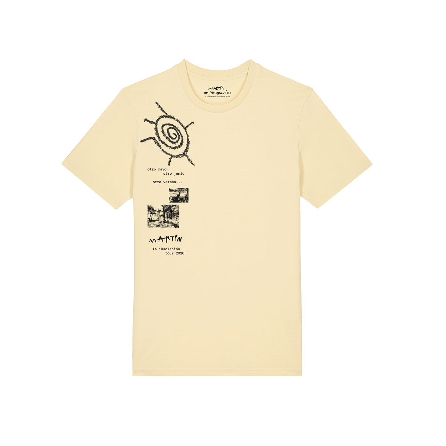 Camiseta Oficial La Insolación Tour